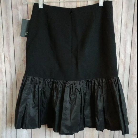 Teri Jon Rickie Freeman womans Black A line flare - Picture 3 of 3